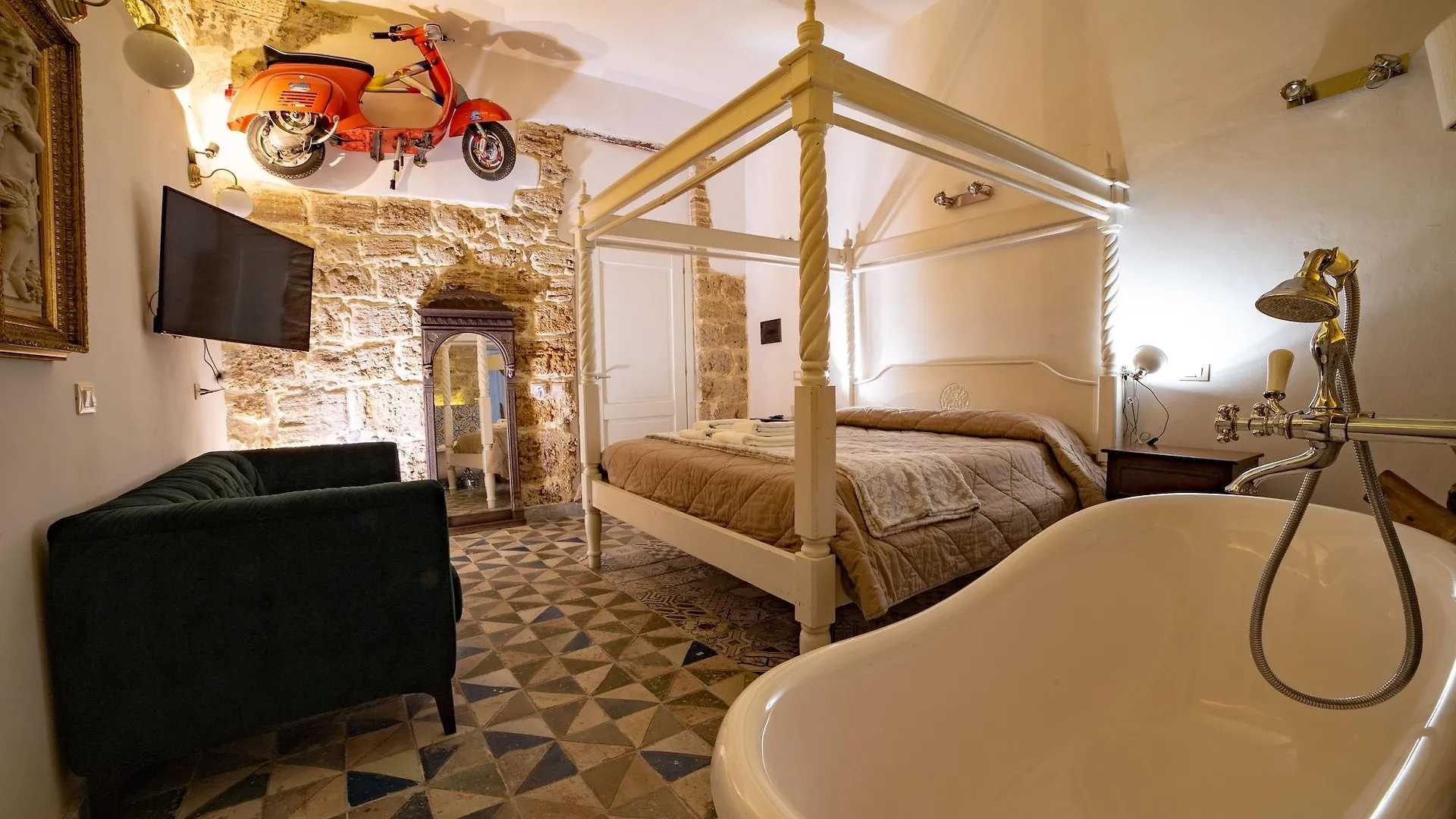 פלרמו Porta Di Castro Boutique Hotel 4*,  איטליה